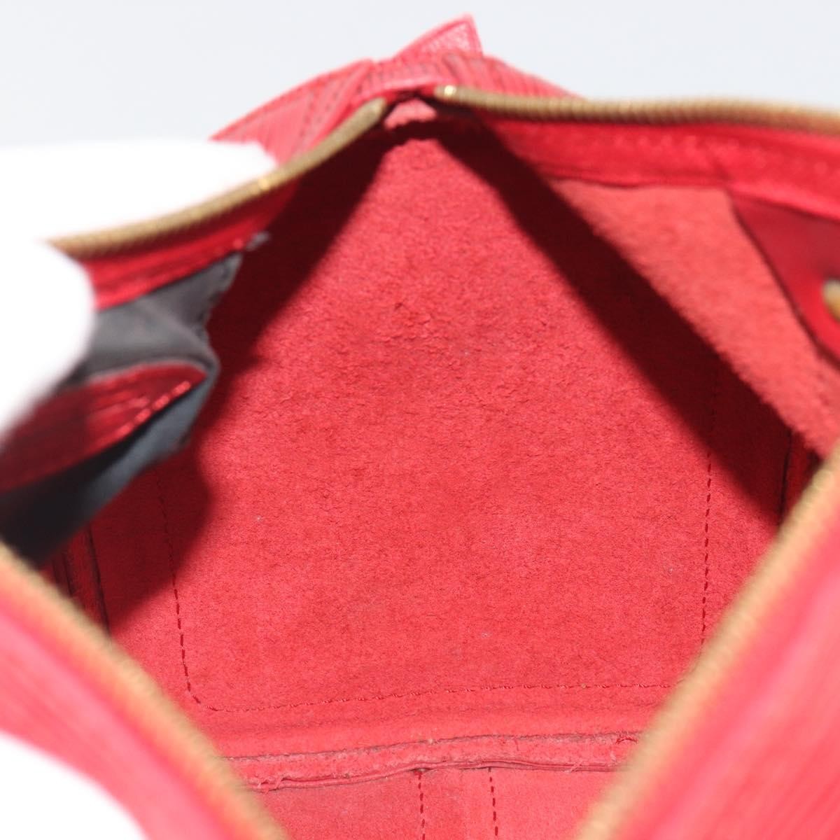 Louis Vuitton Speedy Epi Leather Red Leather Handbag (Pre-Owned)
