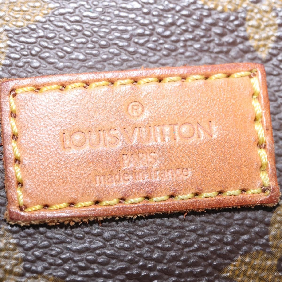 Louis Vuitton Saumur Monogram Canvas Brown Canvas Shoulder Bag Bag (Pre-Owned)