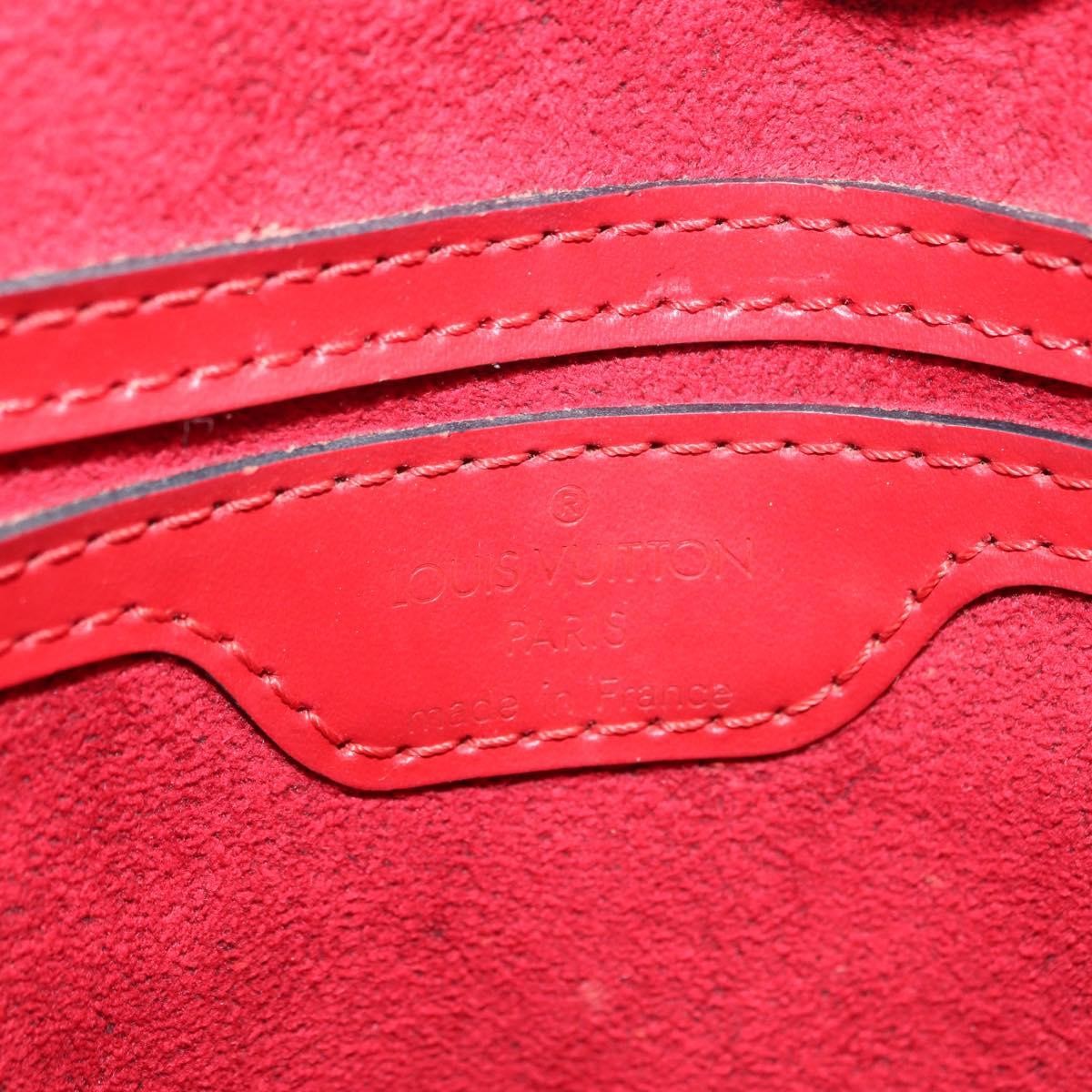 Louis Vuitton Saint Jacques Epi Leather Red Leather Handbag (Pre-Owned)