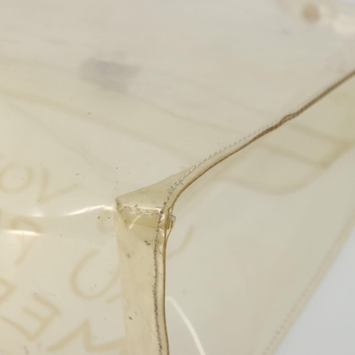 Hermes Kelly Souvenir Vinyl Clear Plastic Handbag (Pre-Owned)
