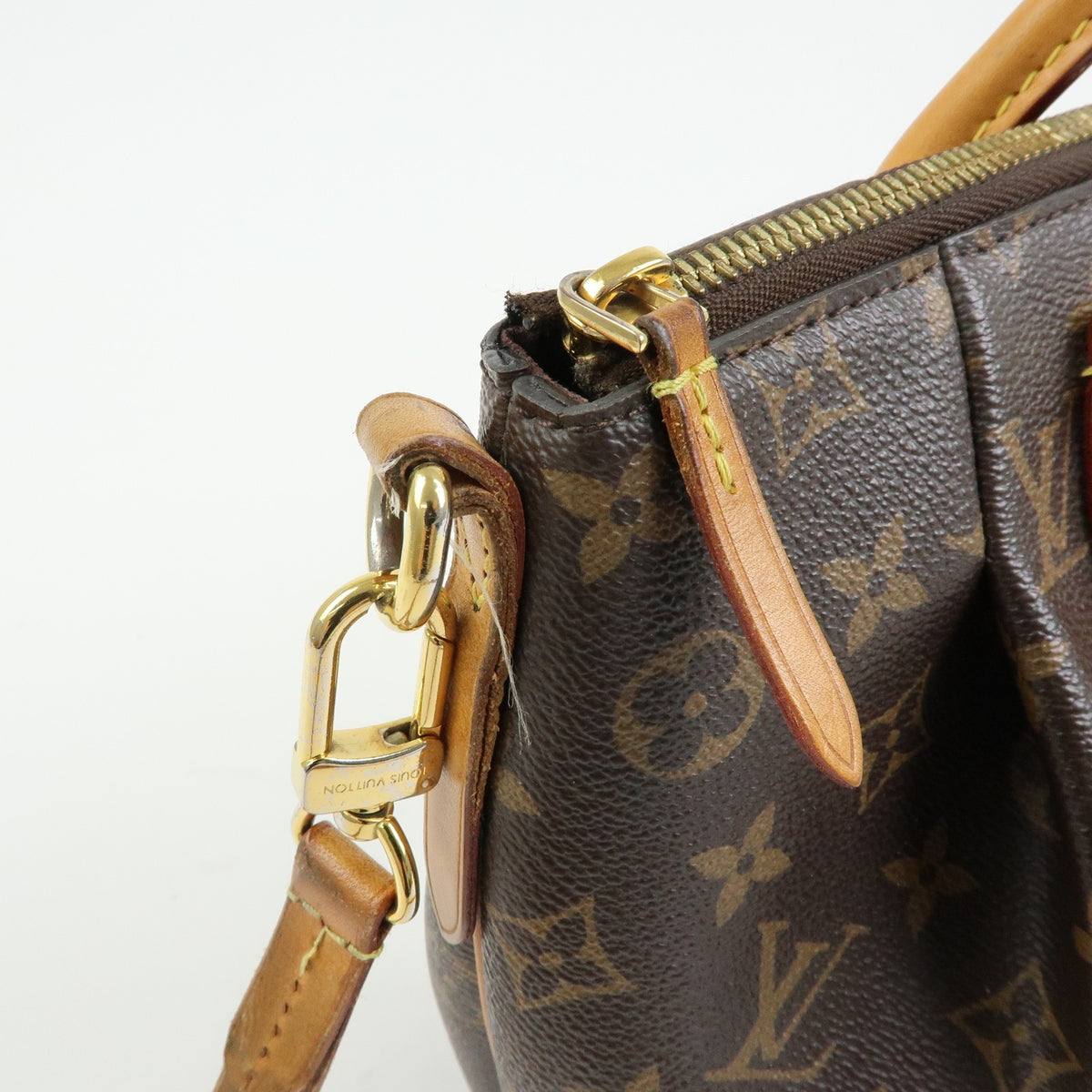 Louis Vuitton Turenne Monogram Canvas Brown Canvas Handbag (Pre-Owned)
