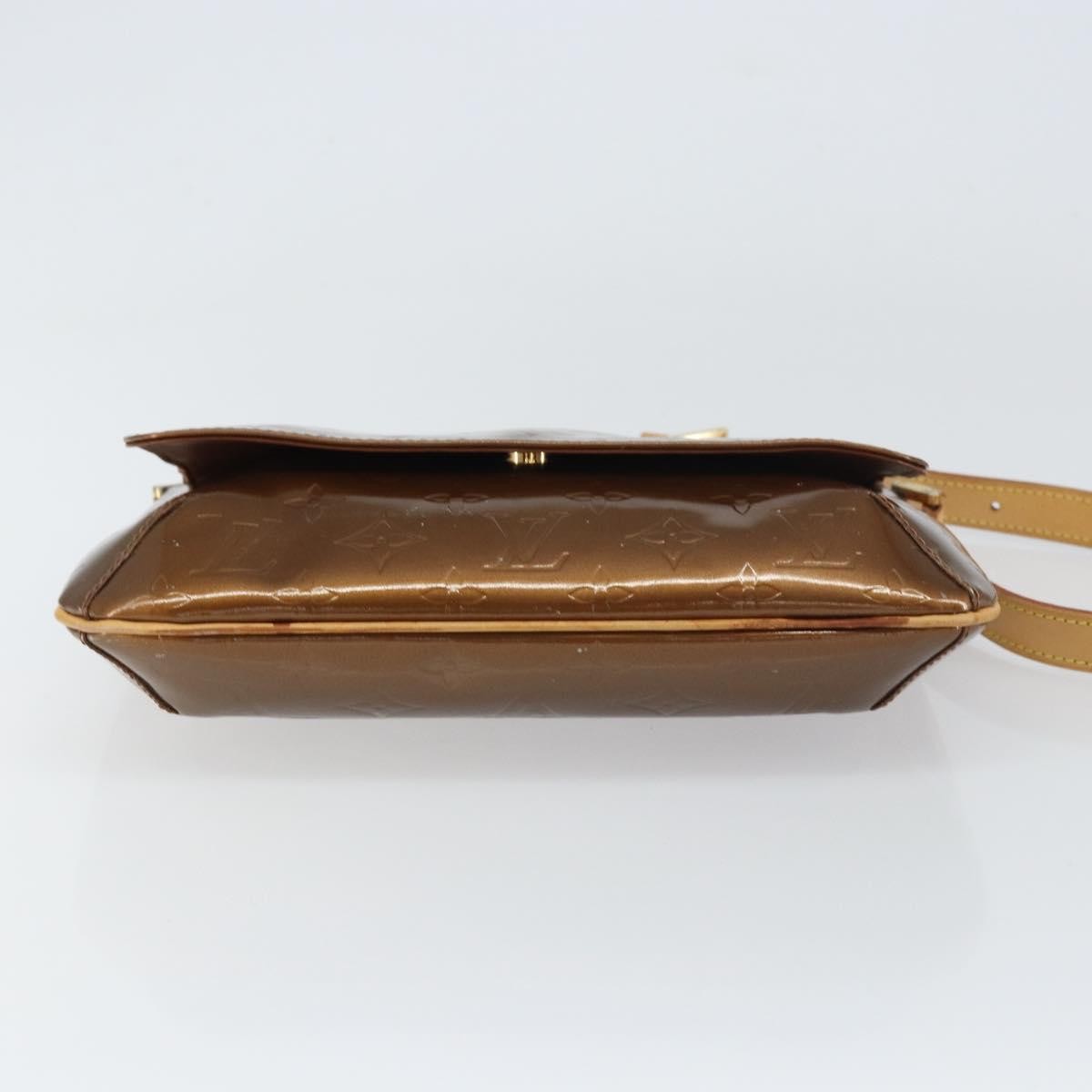 Louis Vuitton Thompson Street Monogram Vernis Brown Patent_Leather Shoulder Bag Bag (Pre-Owned)