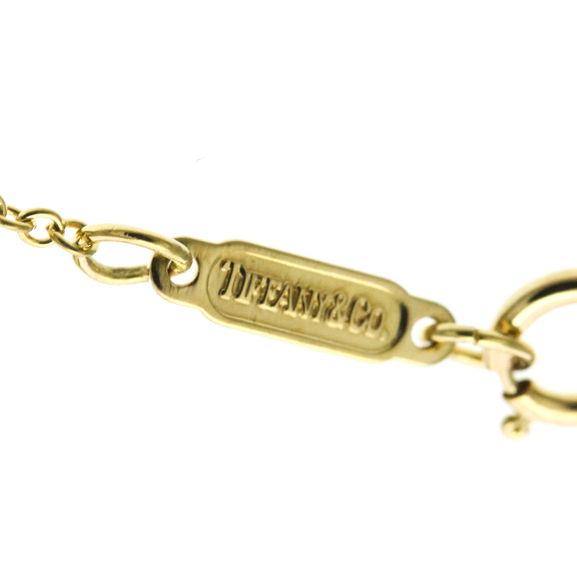 Tiffany & Co. Etoile Ball Pendant 18K Yellow Gold With Platinum And Diamonds Gold Yellow_Gold Necklace Jewelry (Pre-Owned)
