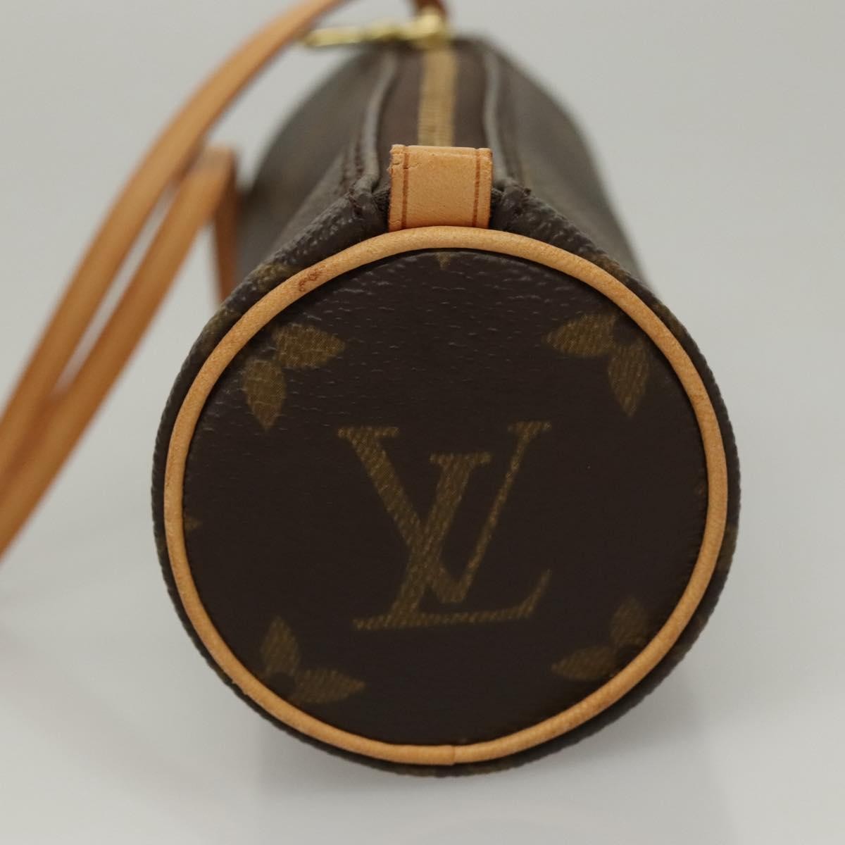 Louis Vuitton Papillon Pochette Monogram Canvas Brown Canvas Bag (Pre-Owned)