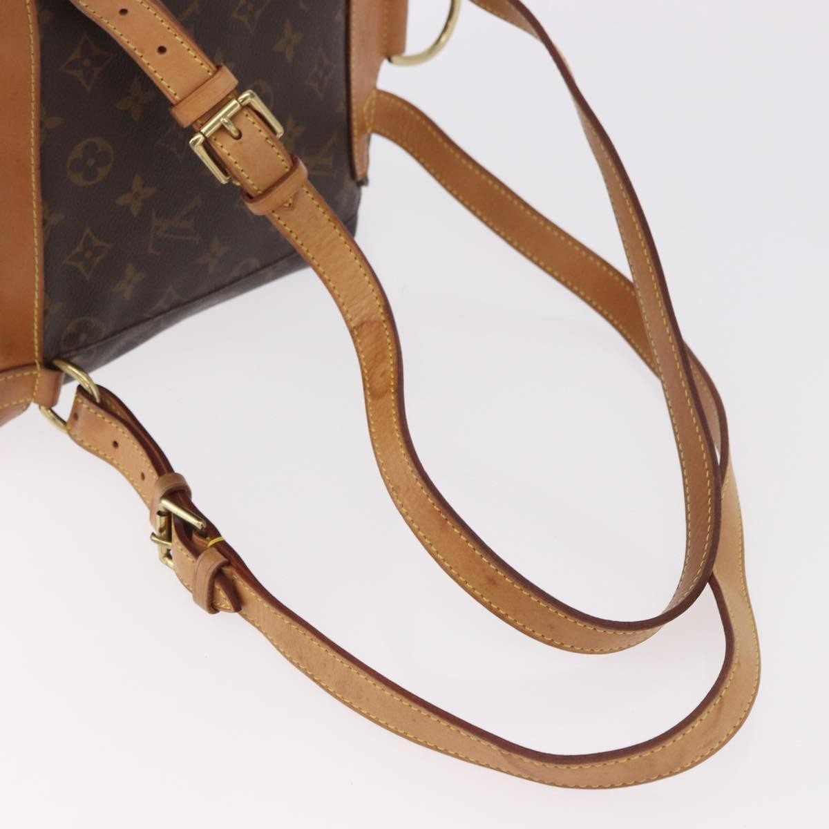 Louis Vuitton Vintage Montsouris Monogram Canvas Brown Canvas Backpack Bag (Pre-Owned)
