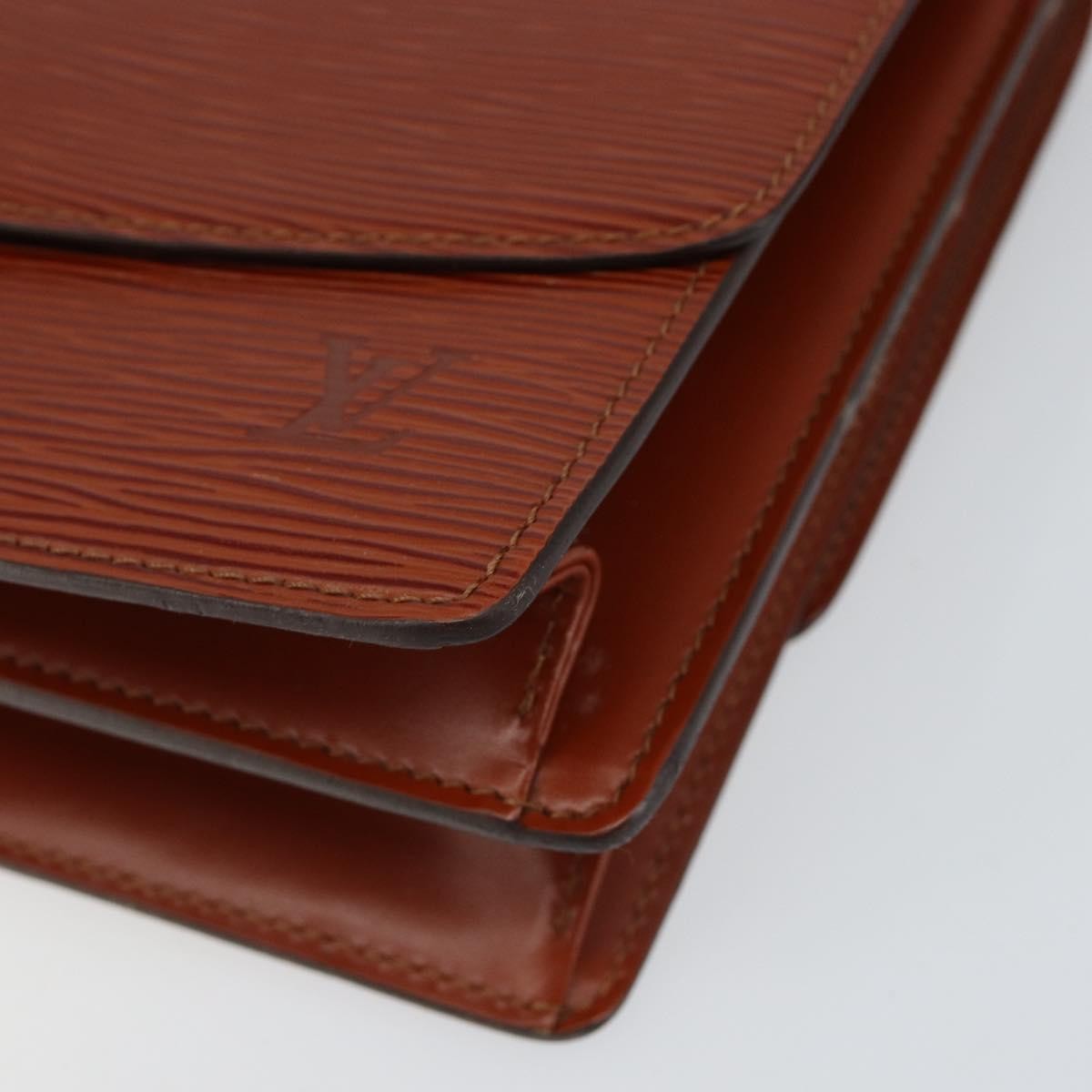 Louis Vuitton Grenelle Epi Leather Brown Leather Shoulder Bag Bag (Pre-Owned)