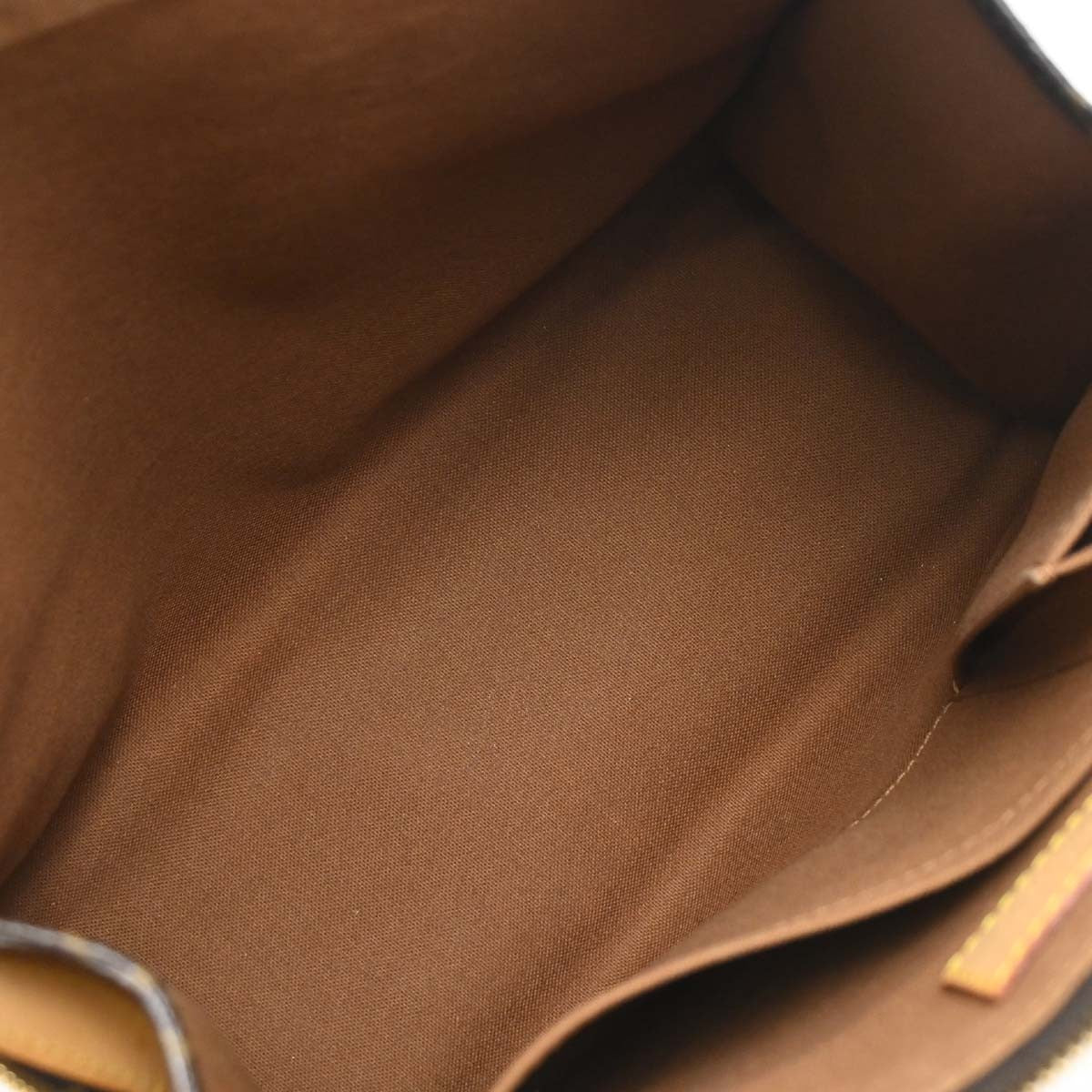 Louis Vuitton Popincourt Tote Monogram Canvas Brown Canvas Tote Bag Bag (Pre-Owned)