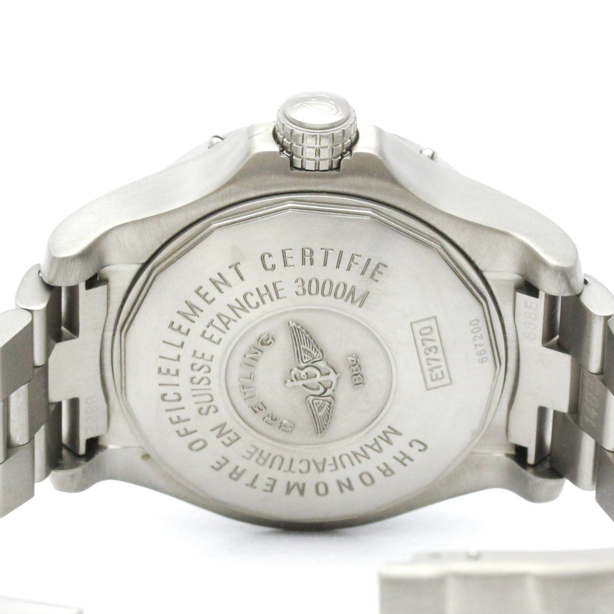 Breitling Avenger Ii Seawolf Automatic Stainless Steel Watch (Pre-Owned)