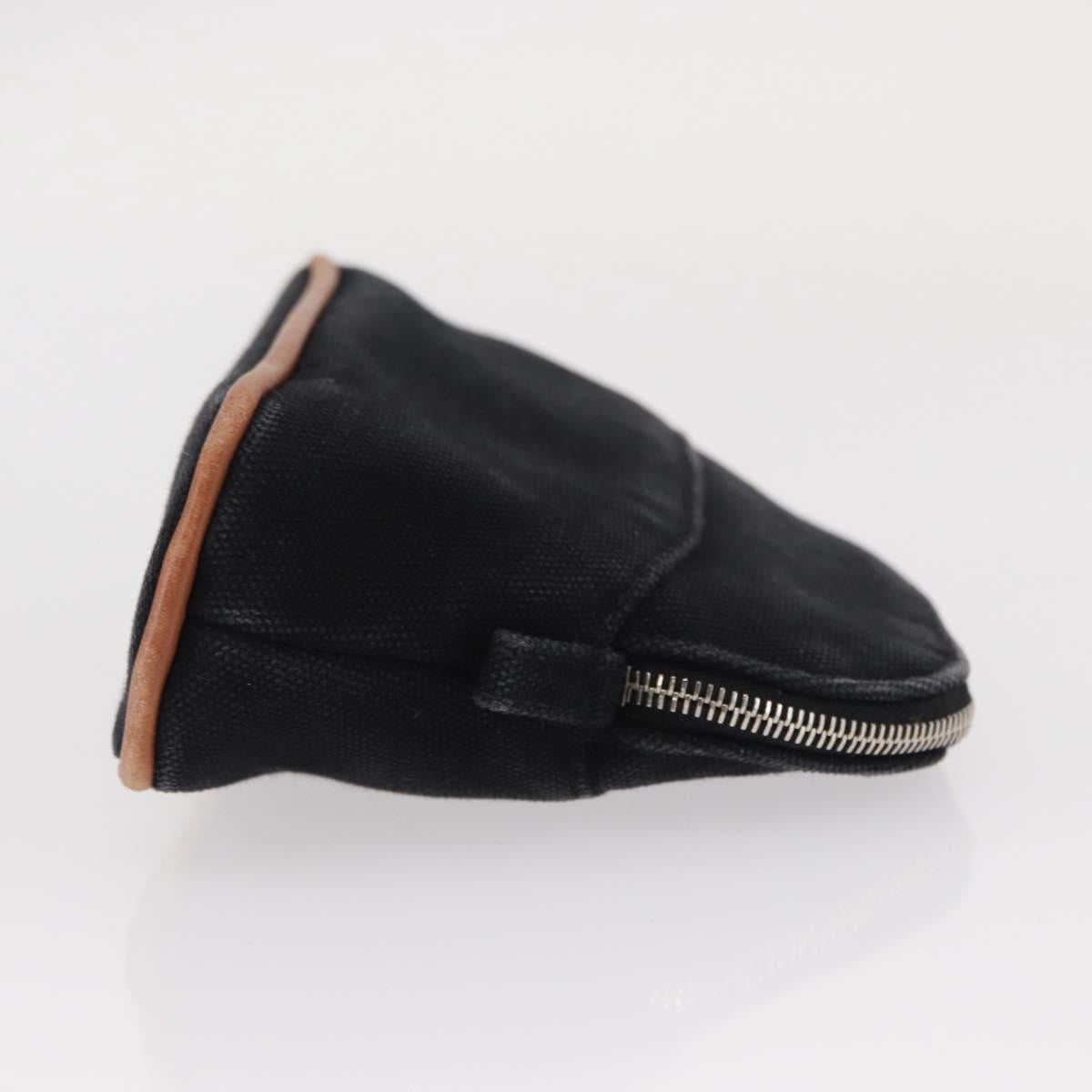 Hermes Bolide Travel Canvas Black Canvas Clutche & Pouche Bag (Pre-Owned)