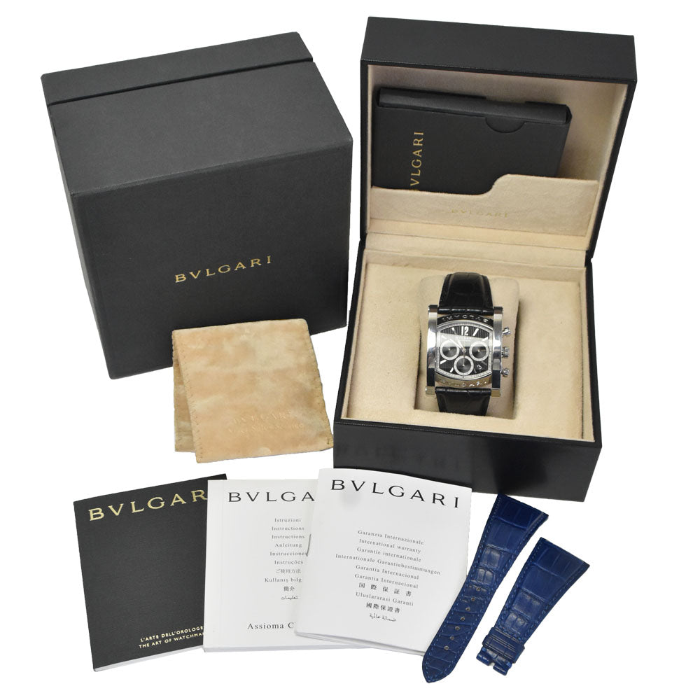 Bvlgari Assioma Automatic Stainless Steel Watch (Pre-Owned)