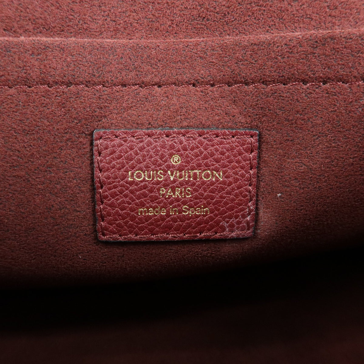 Louis Vuitton Saint Placide Monogram Canvas And Leather Brown Canvas Handbag (Pre-Owned)