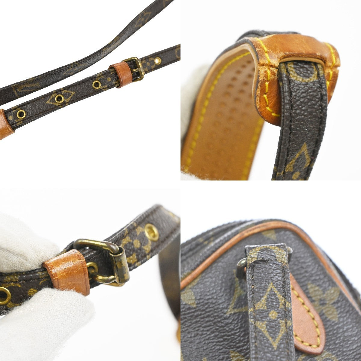 Louis Vuitton Pochette Marly Bandouliere Monogram Canvas Brown Canvas Shoulder Bag Bag (Pre-Owned)