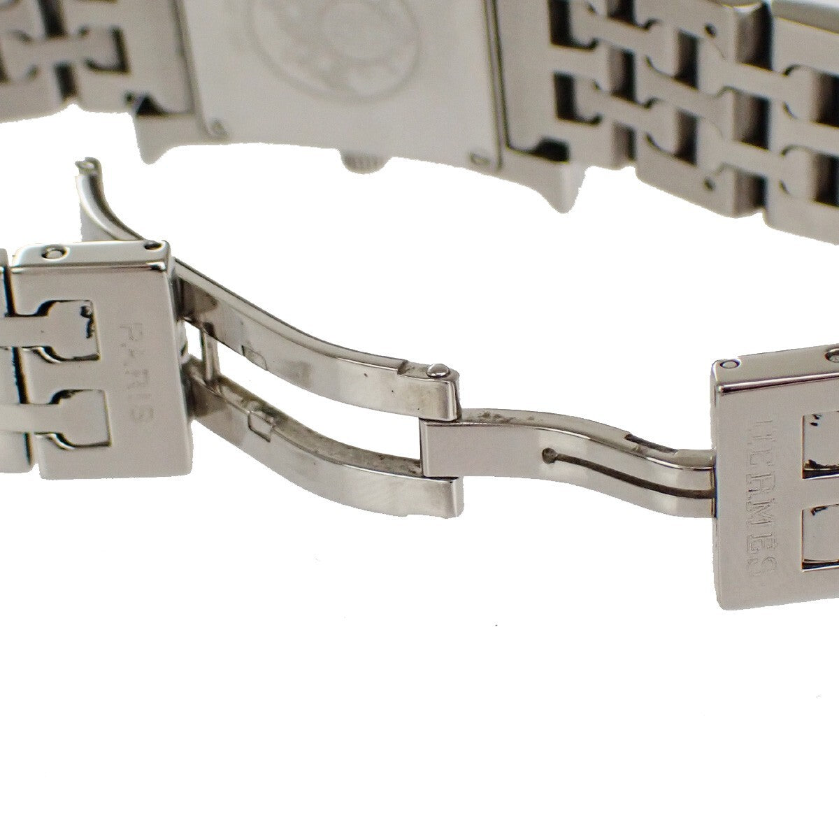 Hermes Heure H Quartz Stainless Steel Watch (Pre-Owned)