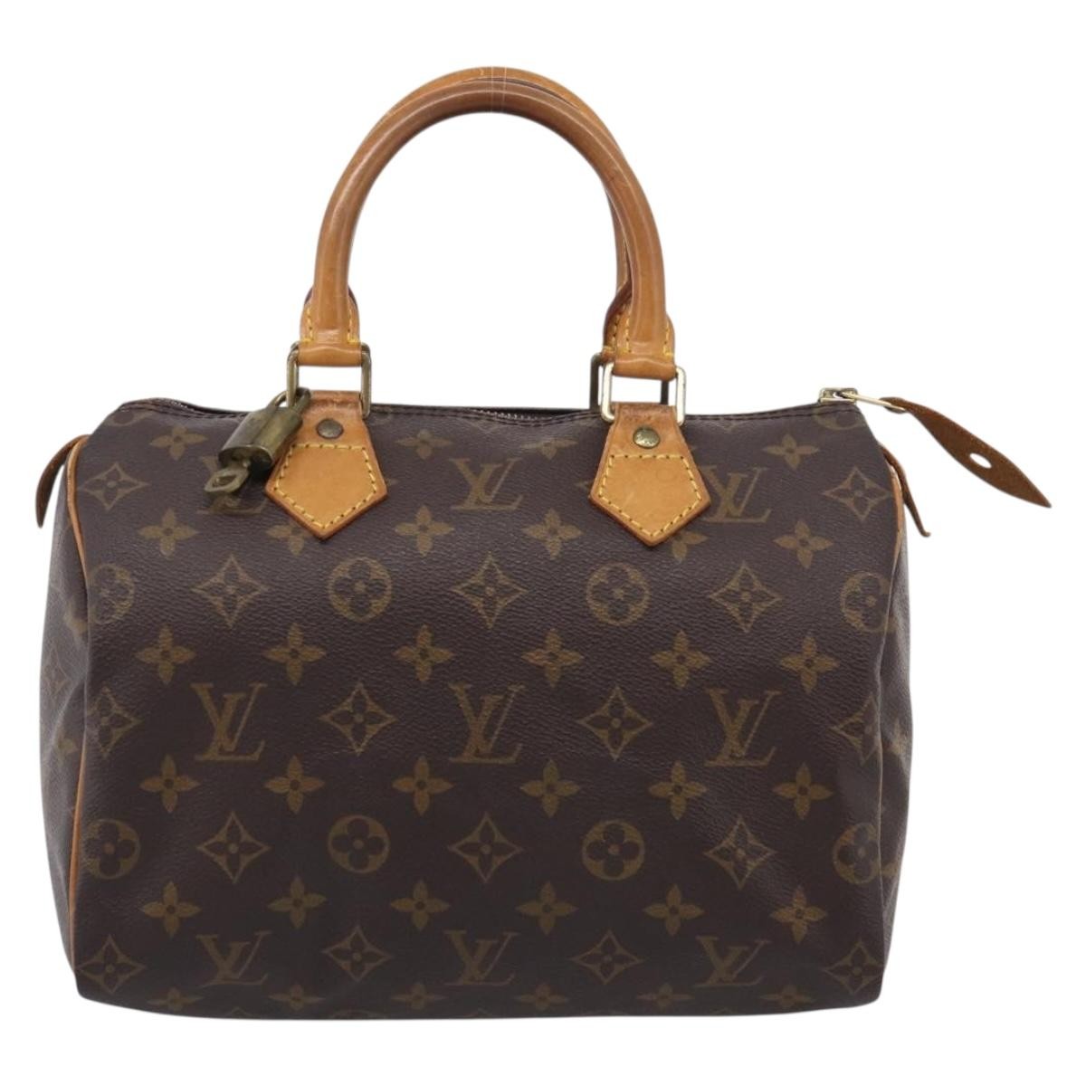 Louis Vuitton Speedy Monogram Canvas Brown Canvas Handbag (Pre-Owned)