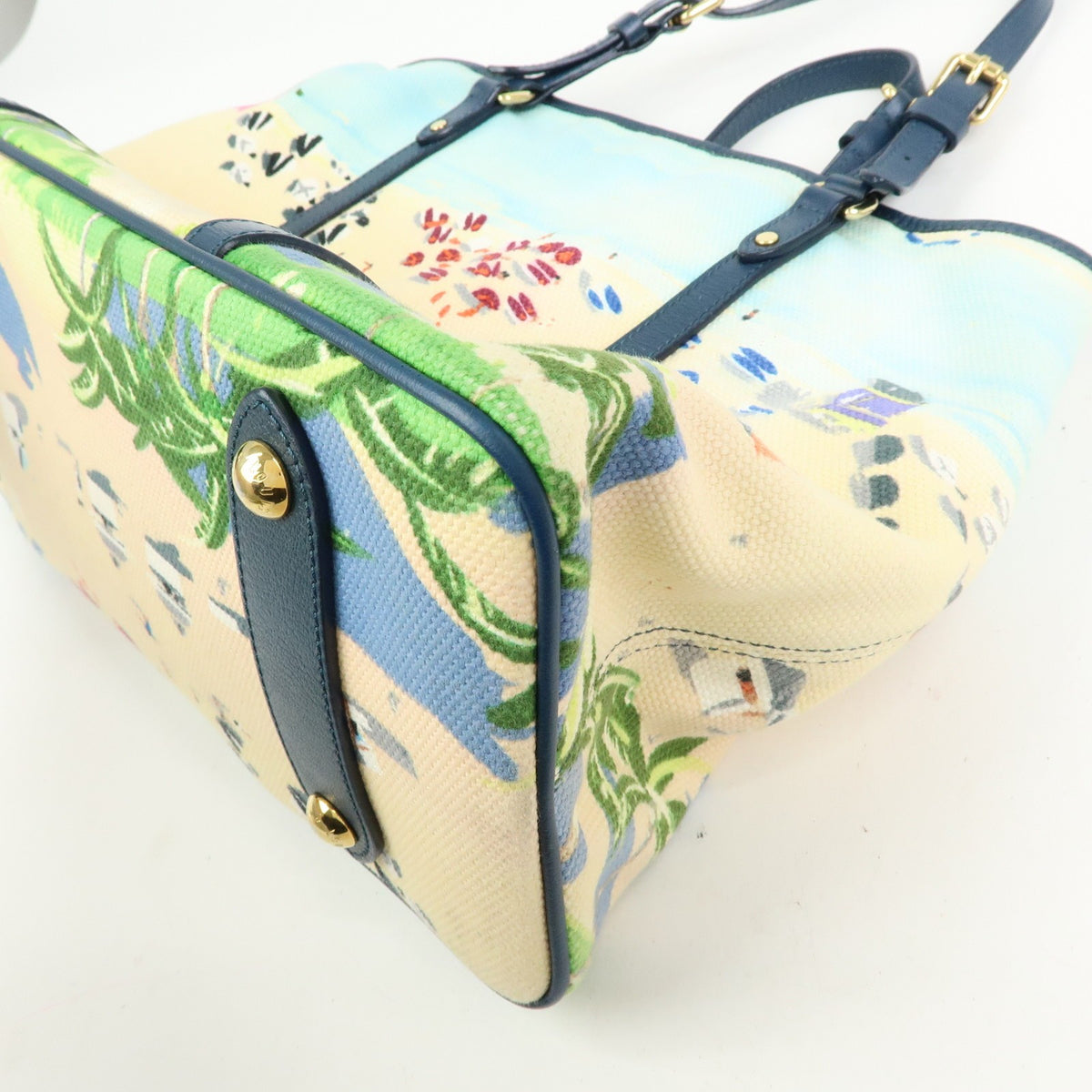 Louis Vuitton Ailleurs Cabas Limited Edition Printed Canvas Multicolour Canvas Tote Bag Bag (Pre-Owned)