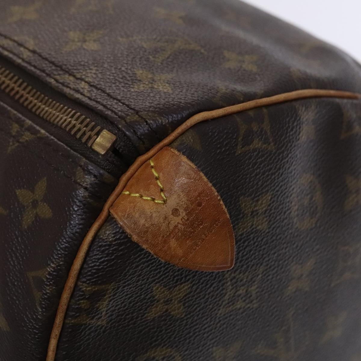 Louis Vuitton Keepall Monogram Canvas Brown Canvas Travel Bag Bag (Pre-Owned)