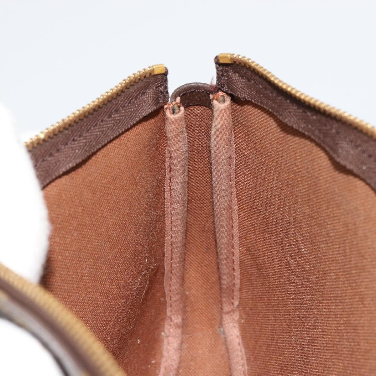 Louis Vuitton Pochette Accessoires Nm Monogram Canvas Brown Canvas Clutche & Pouche Bag (Pre-Owned)