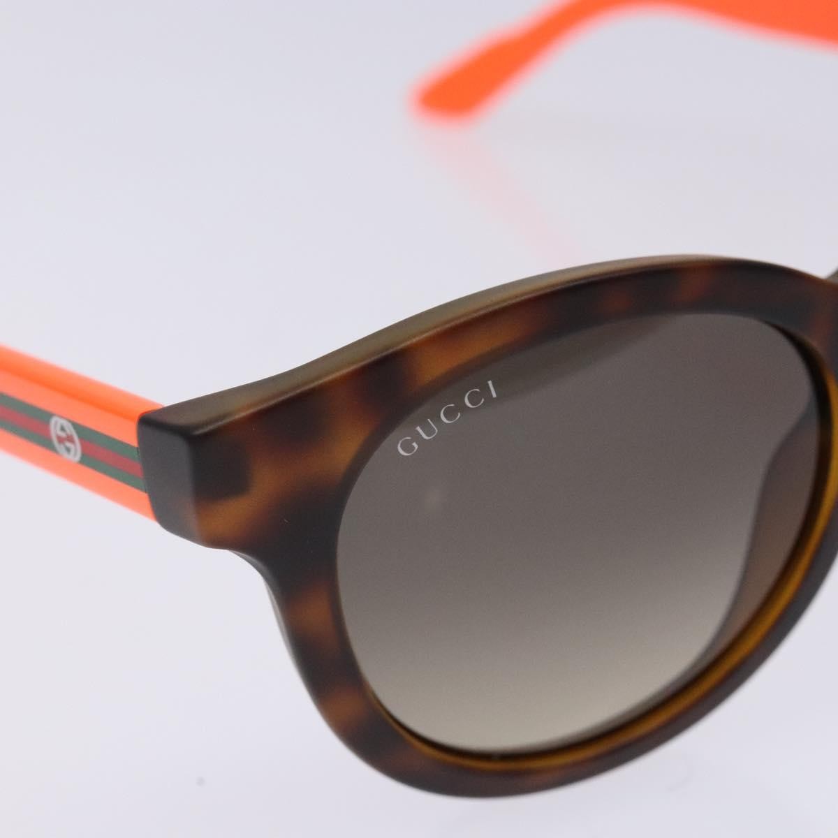 Gucci Eyewear Sunglasses Orange Plastic Sunglasse Accessory (Pre-Owned)