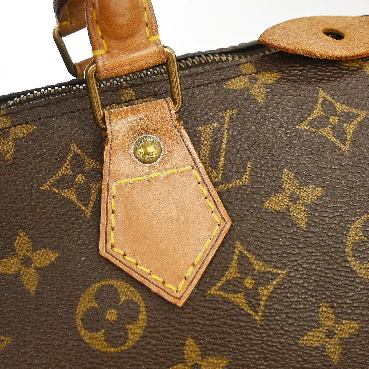 Louis Vuitton Speedy Monogram Canvas Brown Canvas Handbag (Pre-Owned)