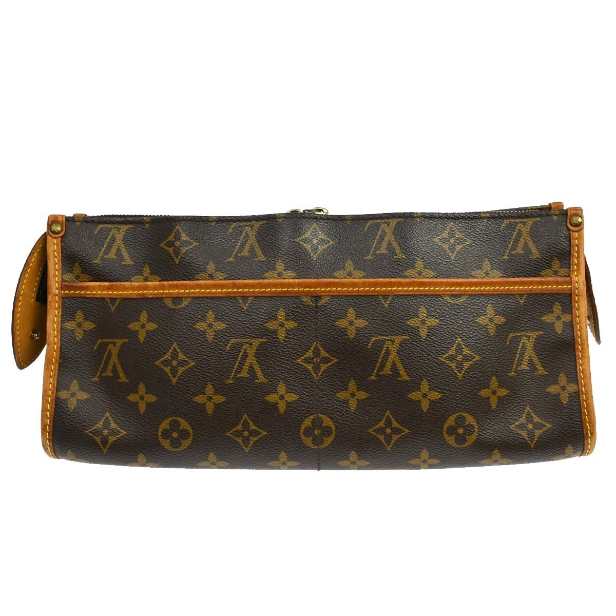 Louis Vuitton Popincourt Monogram Canvas Brown Canvas Shoulder Bag Bag (Pre-Owned)