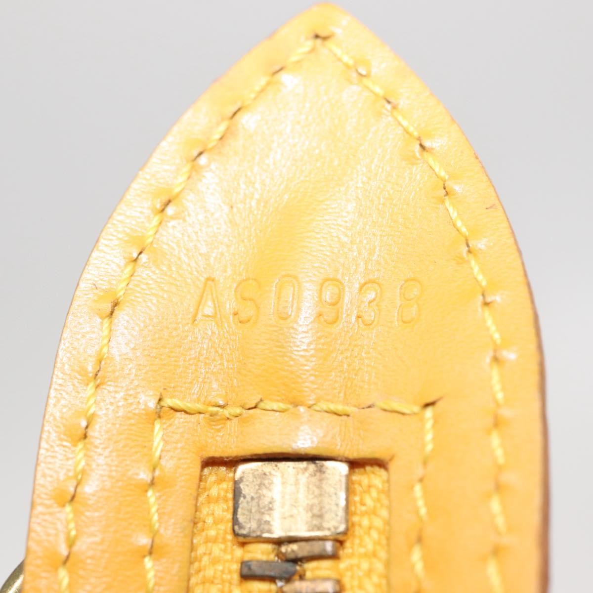 Louis Vuitton Saint Jacques Epi Leather Yellow Leather Handbag (Pre-Owned)