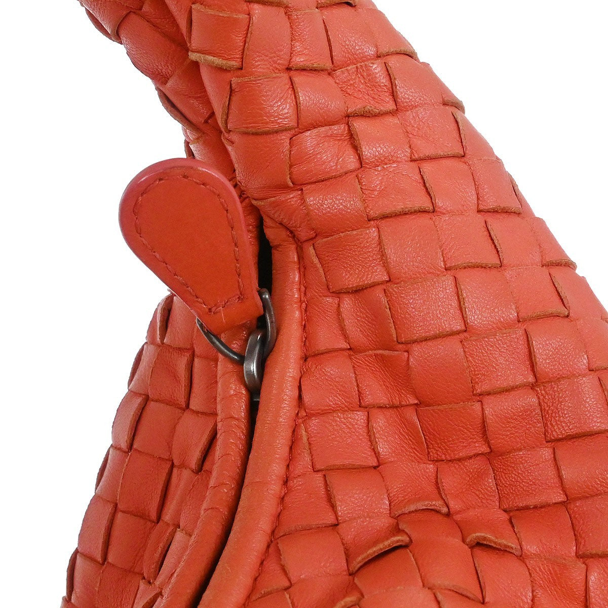 Bottega Veneta Veneta Hobo Intrecciato Nappa Pink Leather Handbag (Pre-Owned)