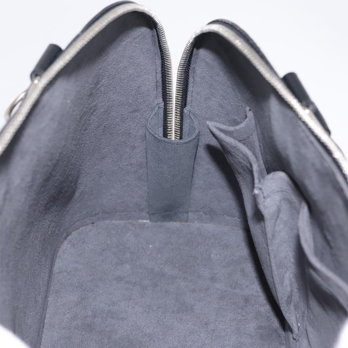 Louis Vuitton Alma Epi Leather Black Leather Handbag (Pre-Owned)