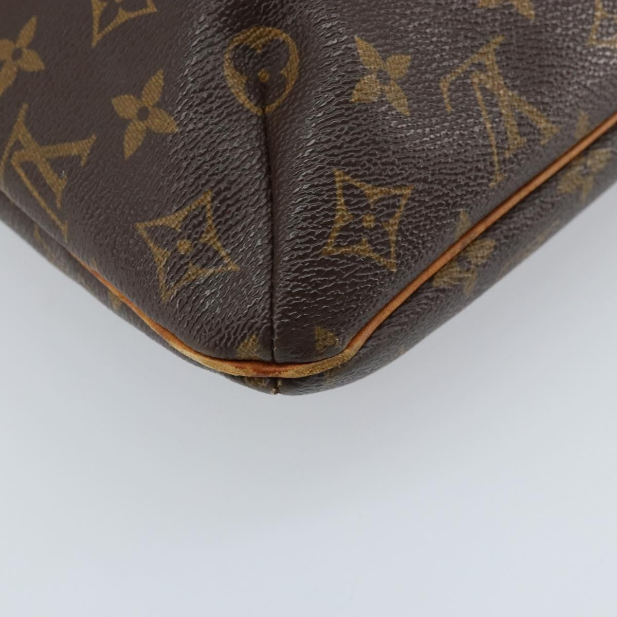 Louis Vuitton Musette Monogram Canvas Brown Canvas Shoulder Bag Bag (Pre-Owned)