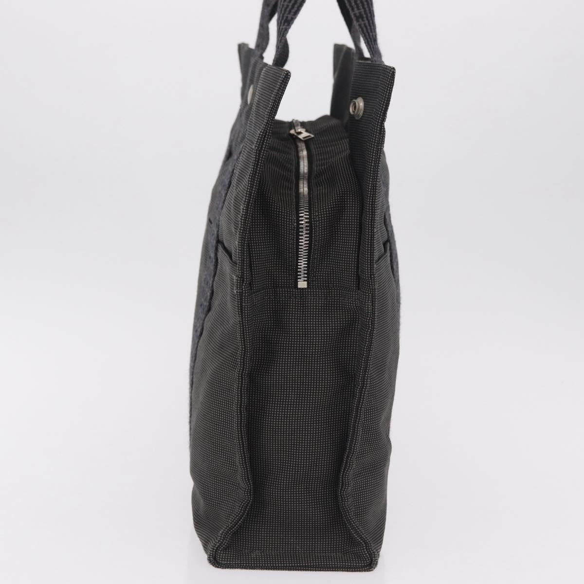Hermes Fourre-Tout Herline Fourre-Tout Herline Gray Canvas Tote Bag Bag (Pre-Owned)