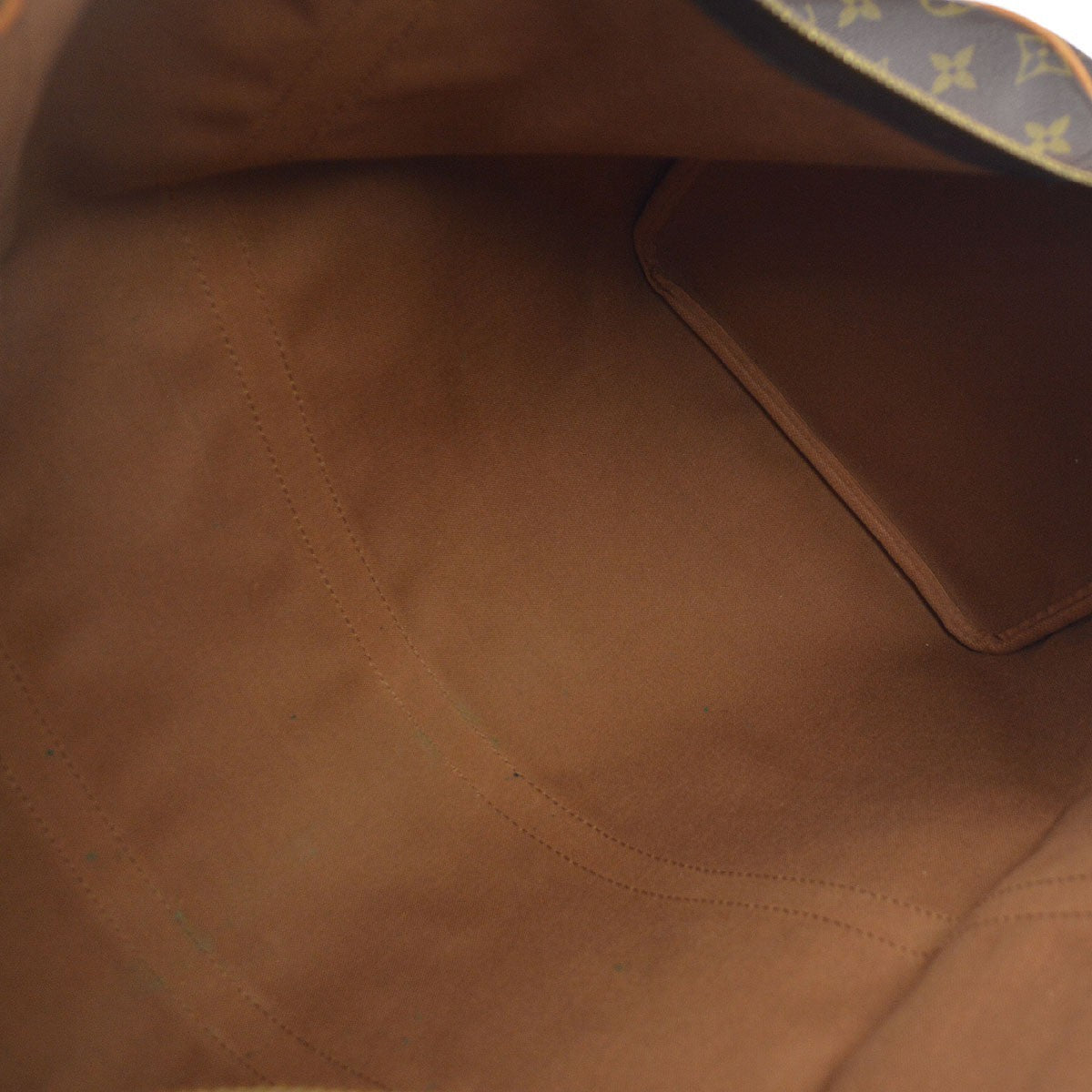 Louis Vuitton Keepall Monogram Canvas Brown Canvas Travel Bag Bag (Pre-Owned)