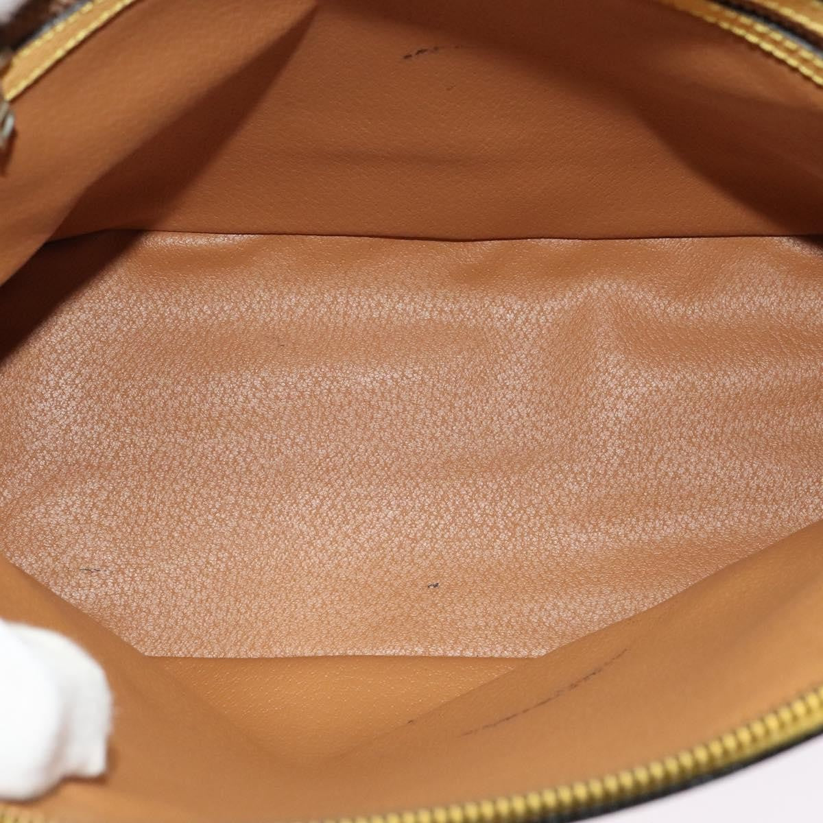 Celine Handbag Leather Yellow Leather Handbag (Pre-Owned)