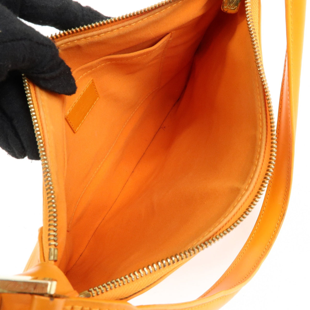 Louis Vuitton Matsy Epi Leather Orange Leather Handbag (Pre-Owned)