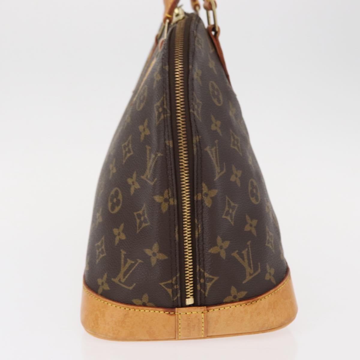 Louis Vuitton Alma Monogram Canvas Brown Canvas Handbag (Pre-Owned)