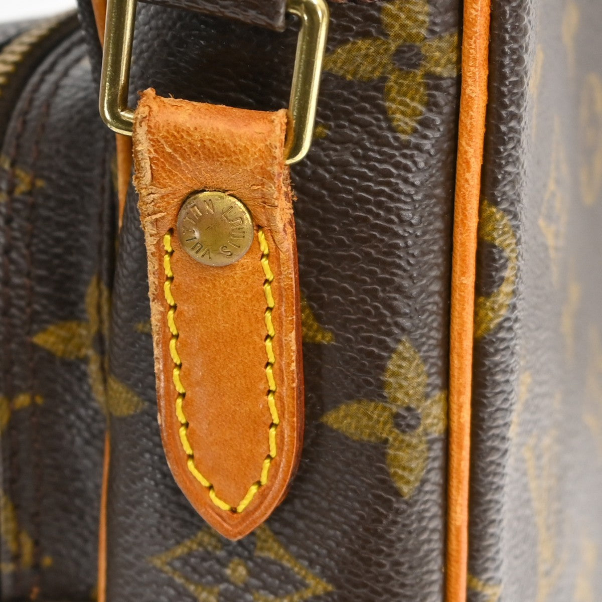 Louis Vuitton Amazone Monogram Canvas Brown Canvas Shoulder Bag Bag (Pre-Owned)