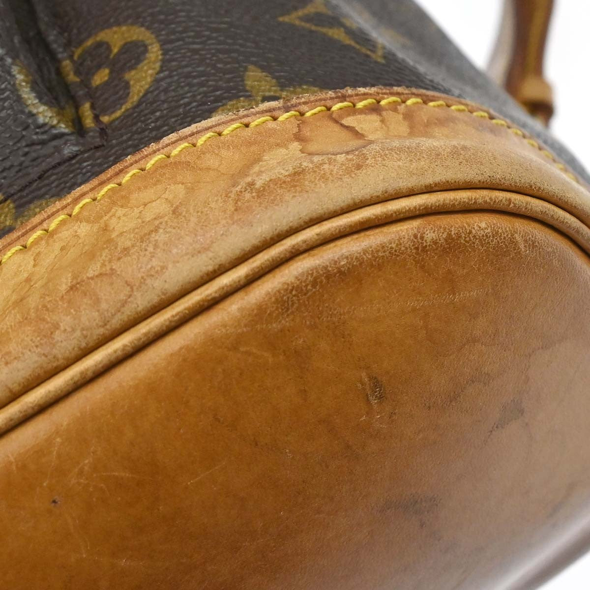 Louis Vuitton Montsouris Monogram Canvas Brown Canvas Backpack Bag (Pre-Owned)