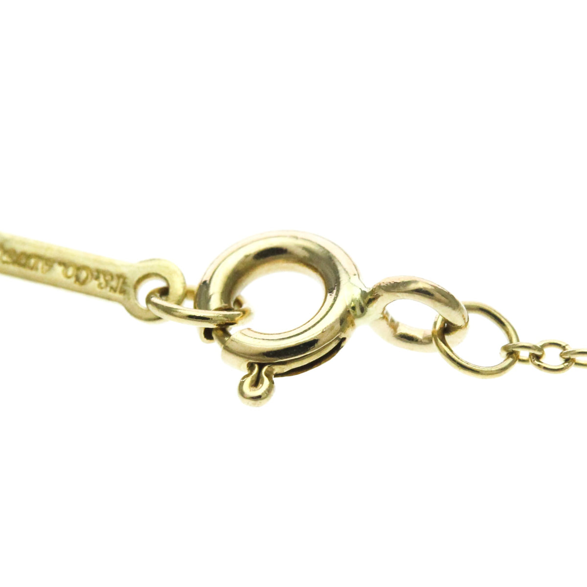 Tiffany & Co. Paloma Picasso Loving Heart Pendant 18K Yellow Gold Gold Yellow_Gold Necklace Jewelry (Pre-Owned)