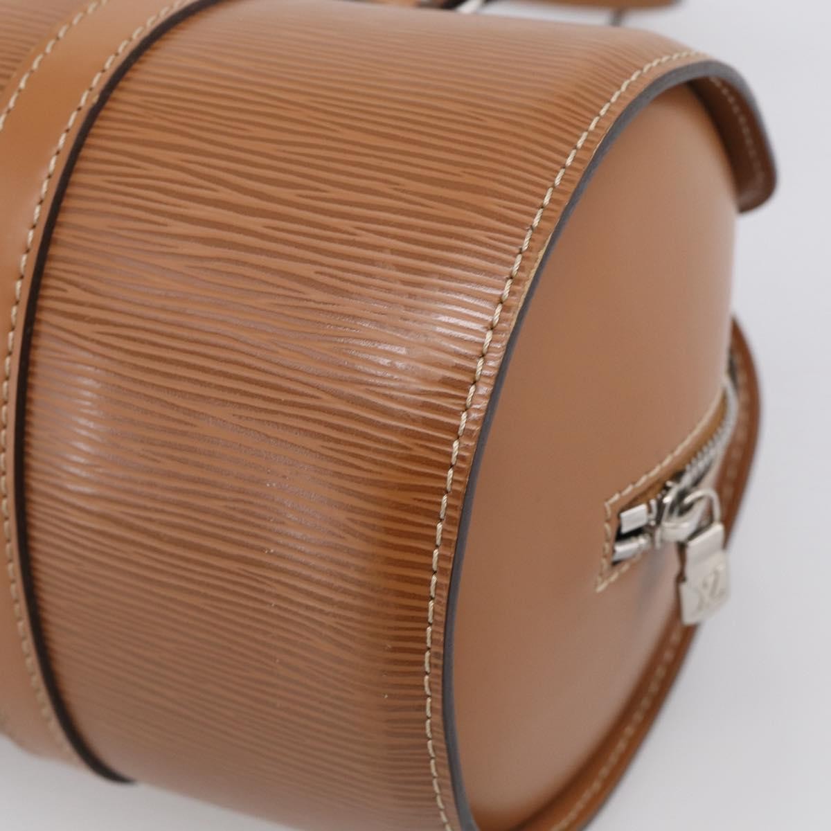Louis Vuitton Soufflot Epi Leather Brown Leather Tote Bag Bag (Pre-Owned)