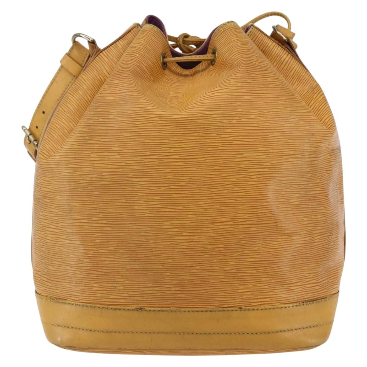 Louis Vuitton Petit Noe Nm Epi Leather Yellow Leather Shoulder Bag Bag (Pre-Owned)
