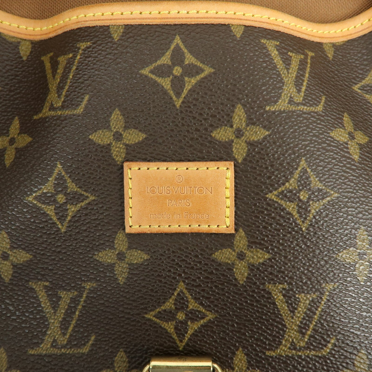 Louis Vuitton Saumur Monogram Canvas Brown Canvas Handbag (Pre-Owned)