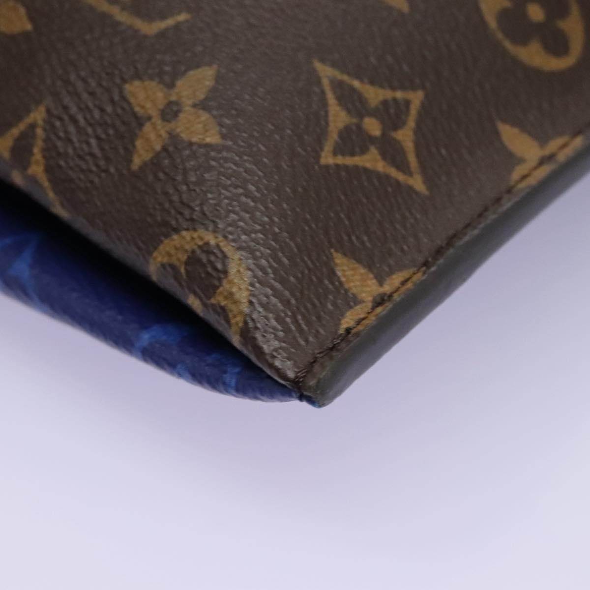 Louis Vuitton Outdoor Limited Edition Monogram Pacific Canvas Blue Canvas Shoulder Bag Bag (Pre-Owned)