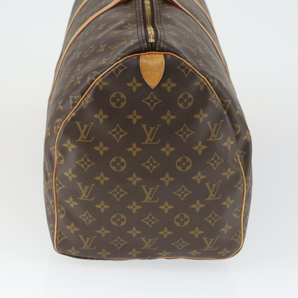 Louis Vuitton Keepall Monogram Canvas Brown Canvas Travel Bag Bag (Pre-Owned)