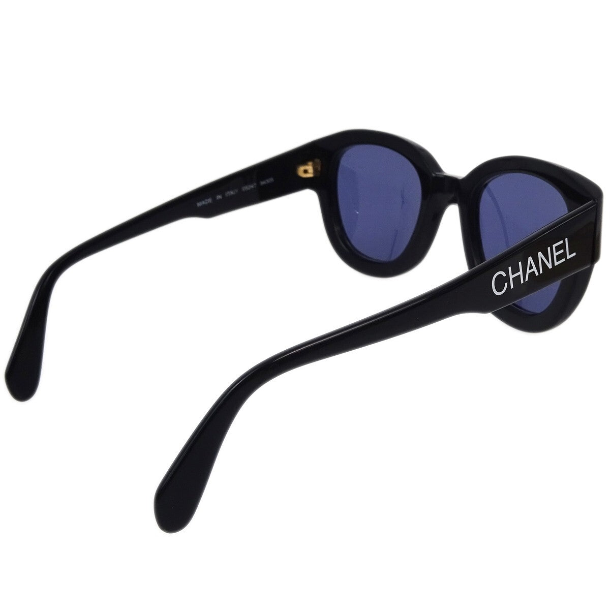 Chanel Chanel Logo Sunglasses Eye Wear Plastic Black Plastic Sunglasse Accessory (Pre-Owned)