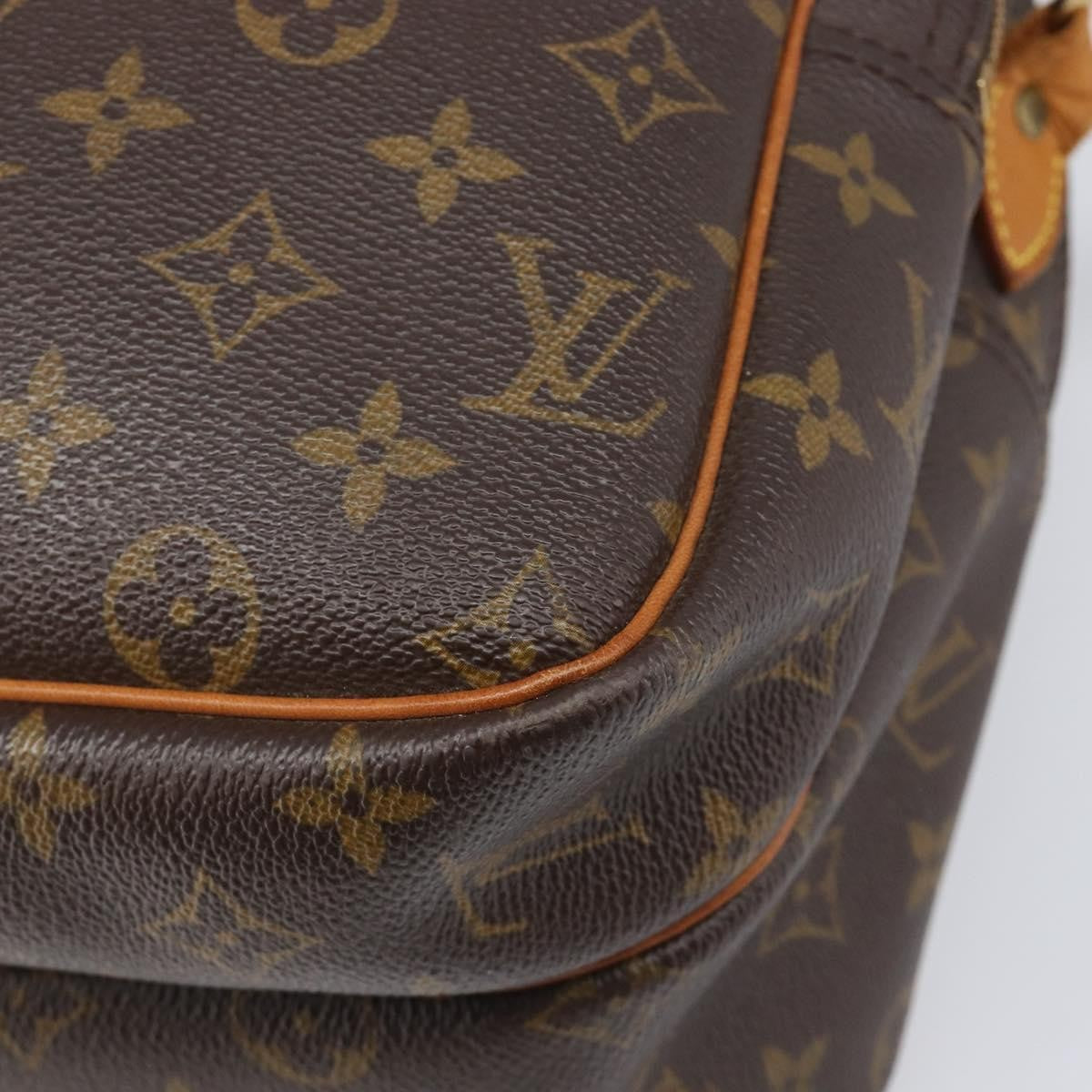 Louis Vuitton Reporter Monogram Brown Canvas Shoulder Bag Bag (Pre-Owned)