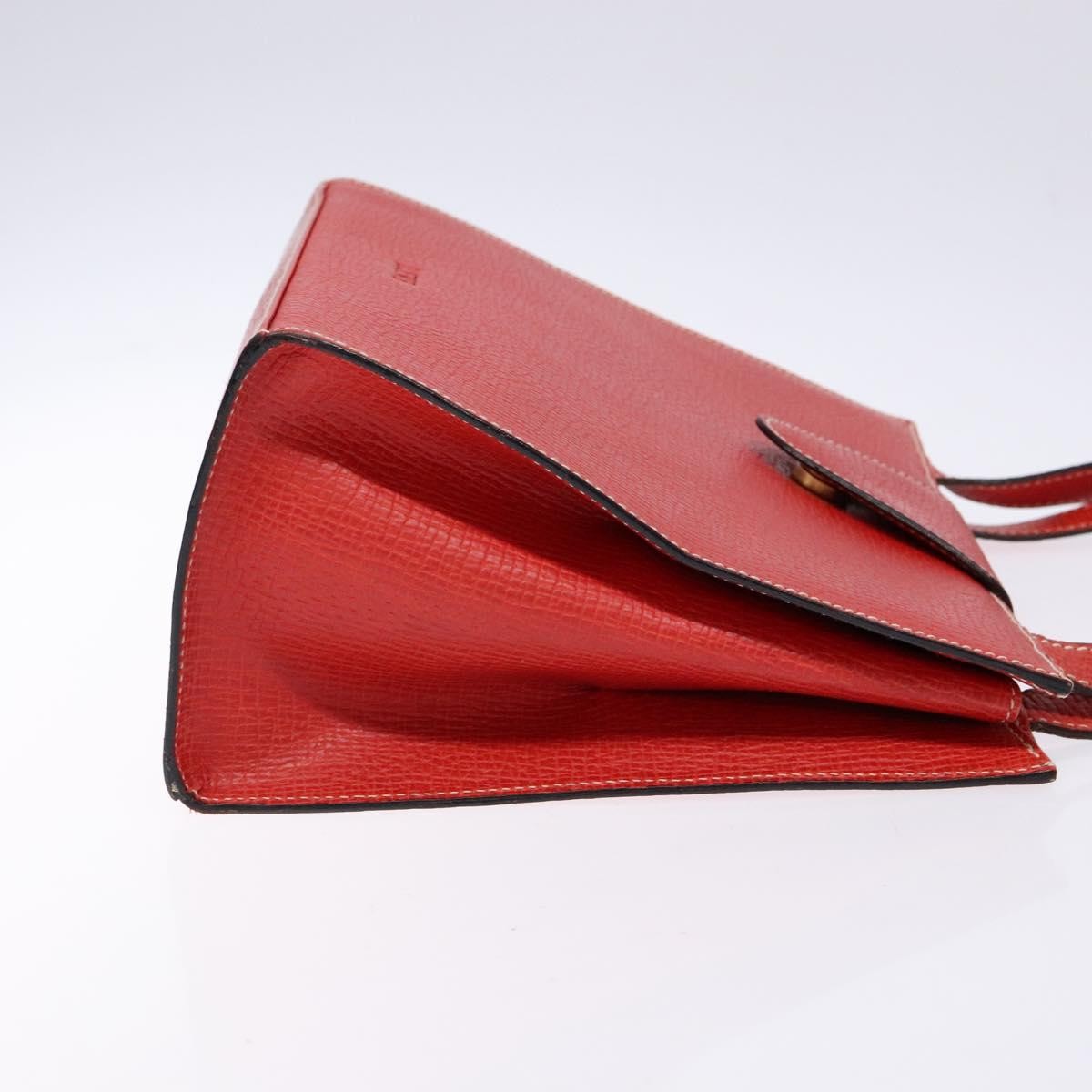 Loewe Vintage Leather Red Leather Shoulder Bag Bag (Pre-Owned)
