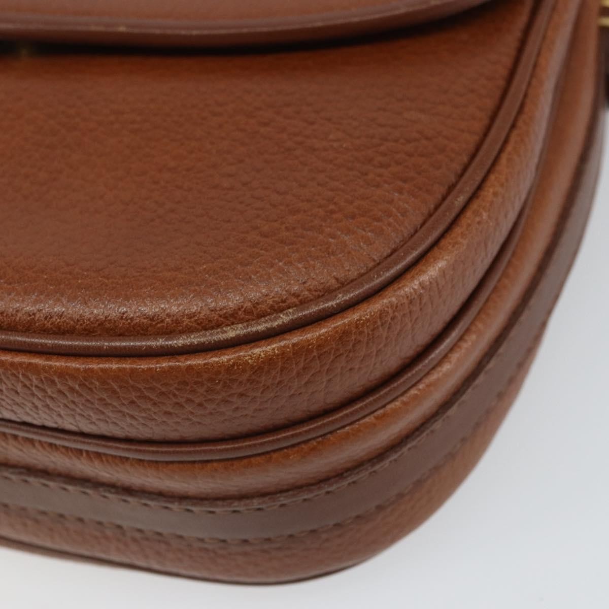 Burberry Vintage Leather Brown Leather Shoulder Bag Bag (Pre-Owned)