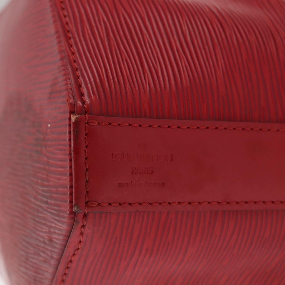 Louis Vuitton Vintage Sac D'epaule Epi Leather Red Leather Shoulder Bag Bag (Pre-Owned)