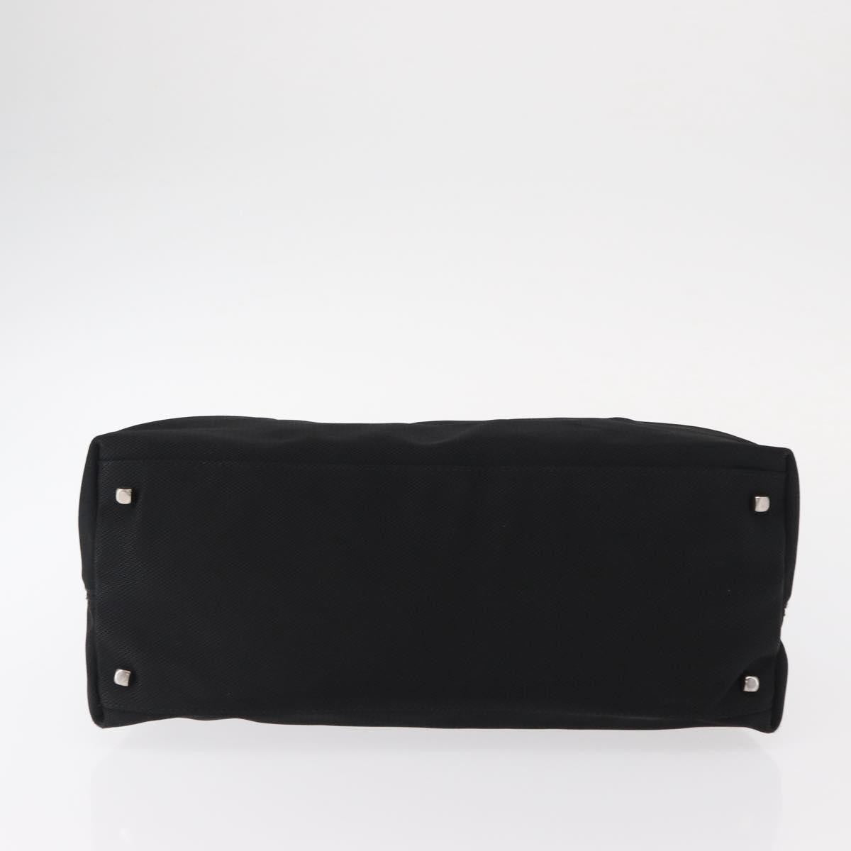 Salvatore Ferragamo Vala Nylon Black Nylon Shoulder Bag Bag (Pre-Owned)