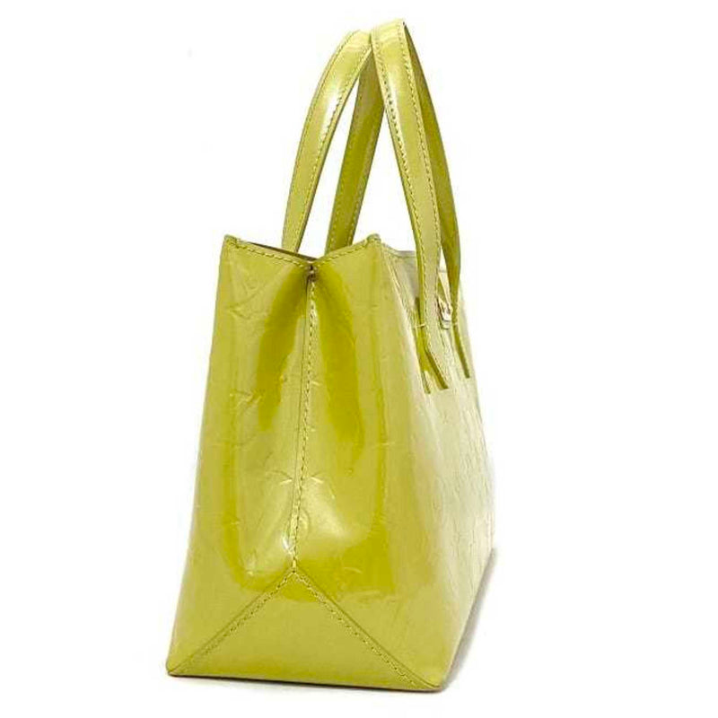 Green Louis Vuitton Monogram Vernis Wilshire PM Handbag