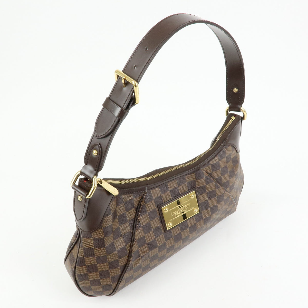 Louis Vuitton Thames Damier Brown Canvas Handbag (Pre-Owned)
