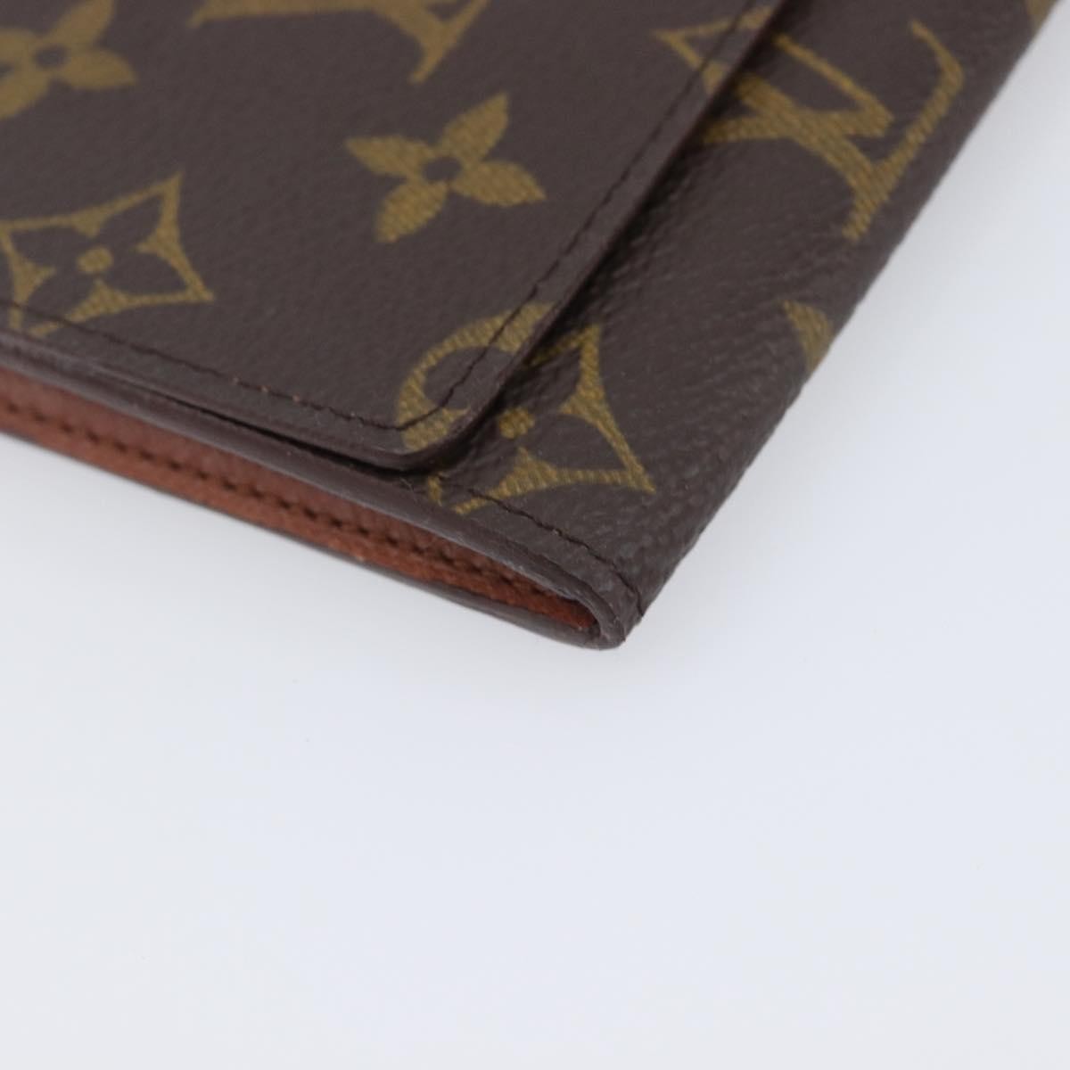Louis Vuitton Long Macassar Monogram Canvas Brown Canvas Wallets Accessory (Pre-Owned)